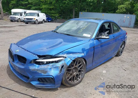 2018 BMW M240I xDrive из США, поврежденный, VIN WBA2J7C5XJVD60578